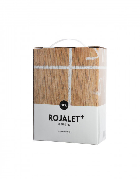 Rojalet Vi negre + Rotwein Catalunya 3 Liter Weinschlauch